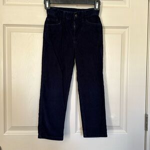 Hanna Anderson navy corduroy pants 120cm size 6-7
